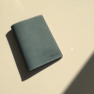 Passport Case  / Gray Blue