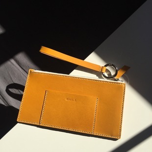Zipper Wallet / Yellow